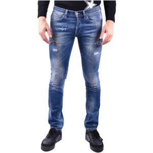 Dondup, Heren, Jeans, Blauw, Maat: W30 Denim,
