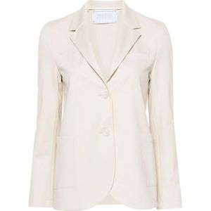 Harris Wharf London, Dames, Jassen, Beige, Maat: L Jersey,