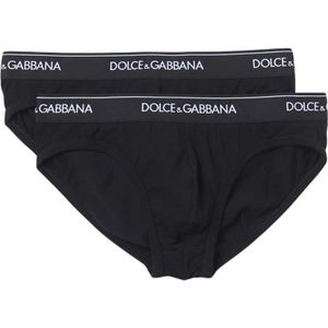 Dolce & Gabbana, Heren, Ondergoed, Zwart, Maat: XL Katoen,