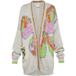 Forte Forte, Dames, Truien, Veelkleurig, Maat: L