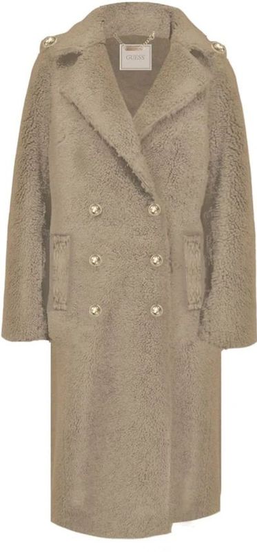 Guess, Dames, Mantels, Grijs, Maat: XS Poliester,