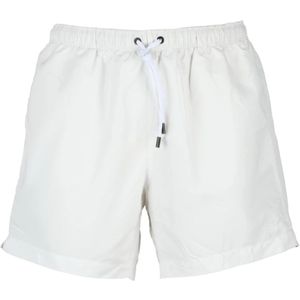 Zegna, Heren, Korte broeken, Wit, Maat: L Poliester,