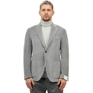 L.b.m. 1911, Heren, Jassen, Grijs, Maat: M