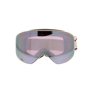 Chloé Sungles Cidy Ski Mask Zonnebrillen voor mannen , White , Heren , Maat: ONE Size
