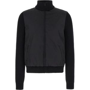 Valentino Garavani, Heren, Sweatshirts & Hoodies, Blauw, Maat: L Wol,