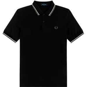 Fred Perry, Heren, Tops, Zwart, Maat: XL Katoen,