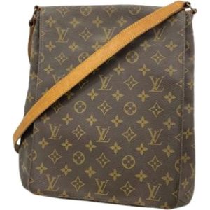Louis Vuitton Vintage, Dames, Pre-owned, Bruin, Maat: ONE Size