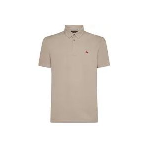 Peuterey Polo Hemden , Beige , Heren , Maat: L