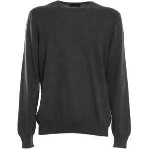 Fay, Heren, Truien, Grijs, Maat: 2XL