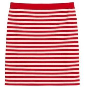 Max Mara, Dames, Rokken, Rood, Maat: S Leer,