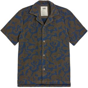 Oas, Heren, Overhemden, Veelkleurig, Maat: L Katoen,