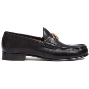 Valentino Garavani, Heren, Schoenen, Zwart, Maat: 41 EU Leer,