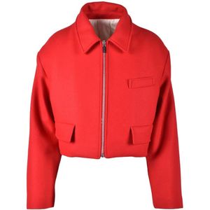 Malloni, Dames, Jassen, Rood, Maat: M Wol,