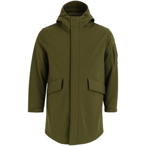 C.p. Company, Heren, Mantels, Groen, Maat: L Poliester,