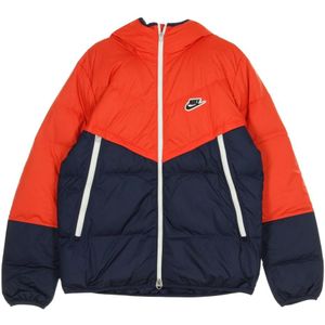 Nike, Heren, Jassen, Blauw, Maat: XL