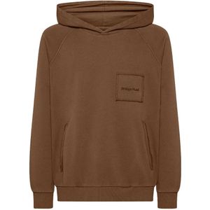 Philippe Model, Heren, Sweatshirts & Hoodies, Bruin, Maat: M Katoen,