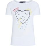 Love Moschino - T-shirt - Wit