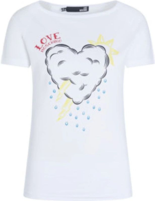 Love Moschino - T-shirt - Wit