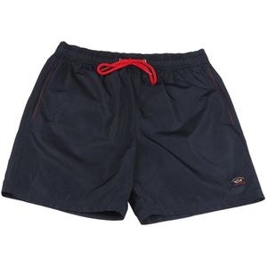 Paul & Shark, Heren, Badkleding, Blauw, Maat: S Poliester,