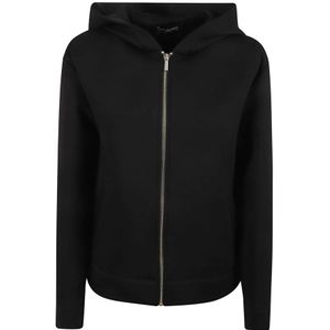 Max Mara, Dames, Sweatshirts & Hoodies, Zwart, Maat: S Viscose,