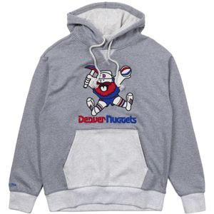 Mitchell & Ness, unisex, Sweatshirts & Hoodies, Grijs, Maat: 2XL Fleece,