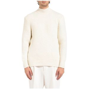 Hugo, Heren, Truien, Beige, Maat: M Wol,