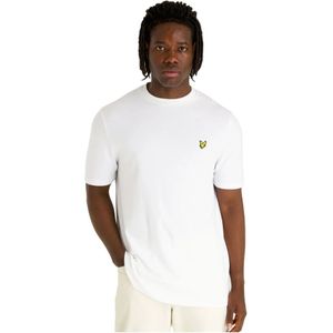 Lyle & Scott, Heren, Tops, Wit, Maat: S Katoen,
