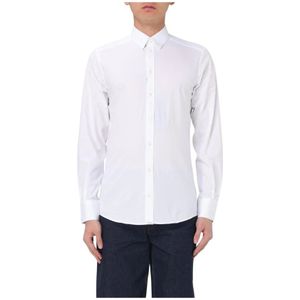 Dolce & Gabbana, Heren, Overhemden, Wit, Maat: XL Katoen,