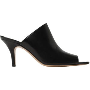 MM6 Maison Margiela, Dames, Schoenen, Zwart, Maat: 40 EU Leer,