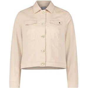 Betty & Co, Dames, Jassen, Beige, Maat: 3XL Denim,