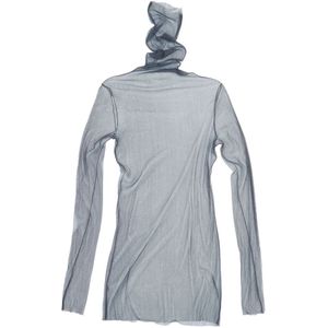 Cortana, Dames, Tops, Grijs, Maat: M Tulle,