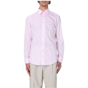 Etro, Heren, Overhemden, Roze, Maat: 3XL Katoen,