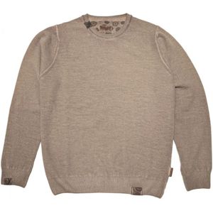 Bob, Heren, Truien, Bruin, Maat: XL Wol,