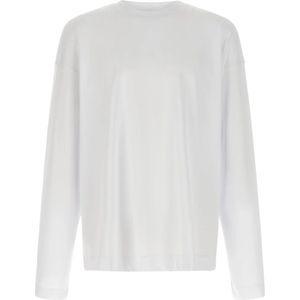 Dries Van Noten, Heren, Tops, Wit, Maat: M Katoen,