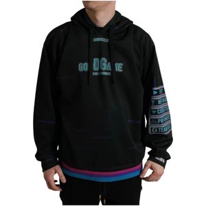 Dolce & Gabbana - Hoodie - Zwart - Polyester