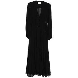 Marant étoile, Dames, Jurken, Zwart, Maat: 2XS