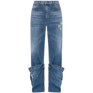 JW Anderson, Dames, Jeans, Blauw, Maat: W25 Katoen,