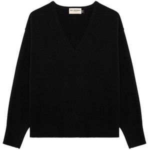 Roy Roger's, Dames, Truien, Zwart, Maat: M Wol,
