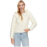 Afneembare Capuchon - Gewatteerde Jas - Effen - Licht Gevoerd