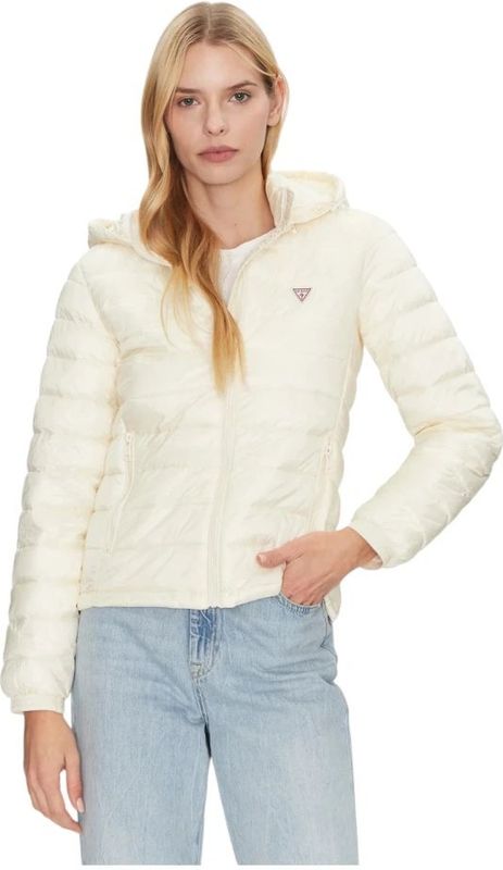 Afneembare Capuchon - Gewatteerde Jas - Effen - Licht Gevoerd