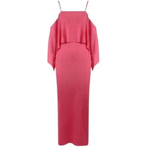 Tom Ford, Dames, Jurken, Roze, Maat: XS Viscose,
