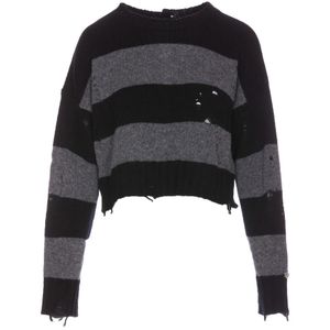 Aniye By, Dames, Truien, Zwart, Maat: M Wol,