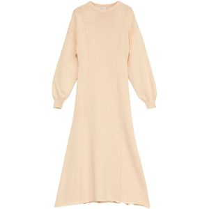 Rodebjer, Dames, Jurken, Oranje, Maat: XS Katoen,