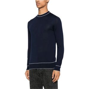 Eleventy, Heren, Truien, Blauw, Maat: L