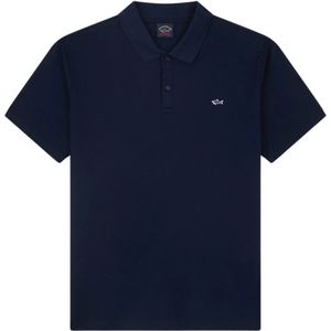 Paul & Shark, Heren, Tops, Blauw, Maat: 4XL Katoen,
