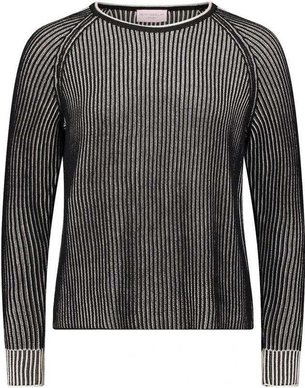 Betty Barclay - Chunky Gebreide Trui - Zwart - Dames