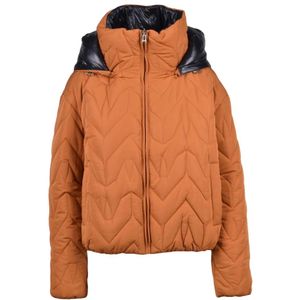 Patrizia Pepe, Dames, Jassen, Rood, Maat: S Polyamide,