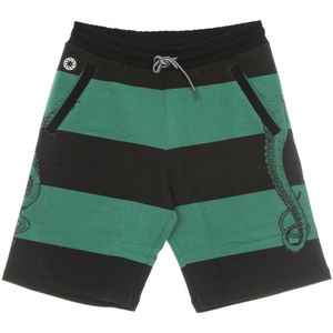 Octopus, Heren, Korte broeken, Groen, Maat: XS Katoen,