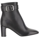 Carel - Thelma - Enkellaarsjes - Zwart - Leren