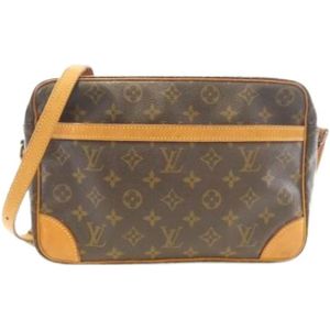 Louis Vuitton Vintage, Dames, Pre-owned, Bruin, Maat: ONE Size